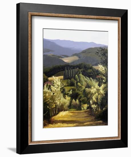 Path Near the Villa-Helen J. Vaughn-Framed Giclee Print