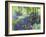 Path Through the Bluebells-Sylvia Paul-Framed Giclee Print
