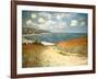 Path Through the Corn at Pourville, c.1882-Claude Monet-Framed Art Print