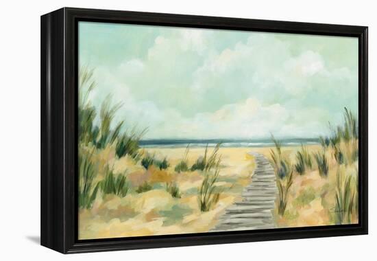 Path Through the Dunes-Silvia Vassileva-Framed Stretched Canvas