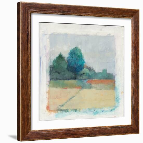 Path through the Field-Avery Tillmon-Framed Art Print