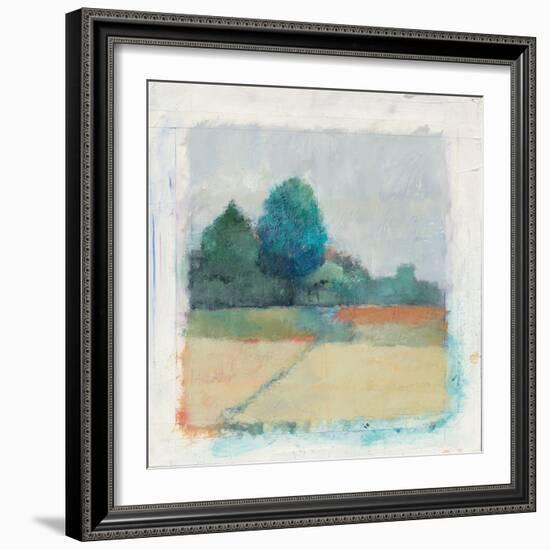 Path through the Field-Avery Tillmon-Framed Art Print