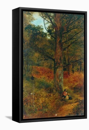 Path Through The Wood, 1857-Thomas Creswick-Framed Premier Image Canvas