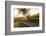 Path Through Vineyards in Autumn at Sunset-Marcus Lange-Framed Photographic Print