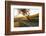 Path Through Vineyards in Autumn at Sunset-Marcus Lange-Framed Photographic Print