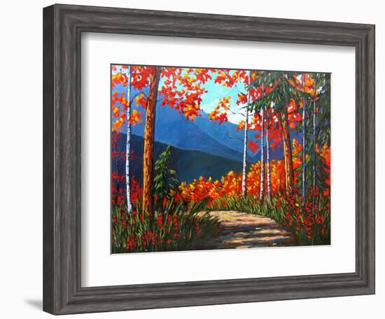 Path To Kaaterskill Falls-Patty Baker-Framed Art Print