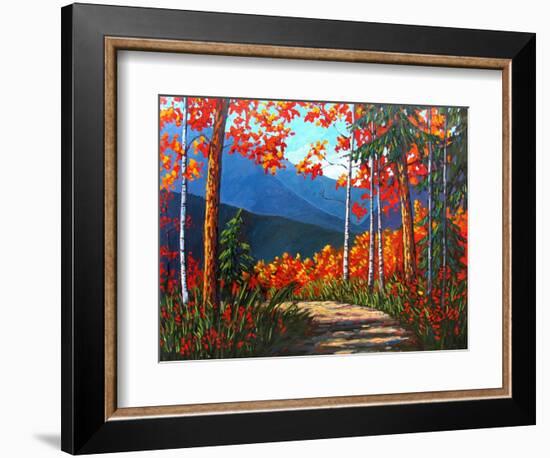 Path To Kaaterskill Falls-Patty Baker-Framed Art Print