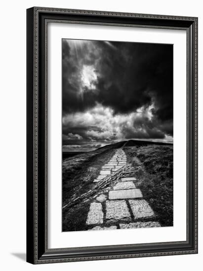 Path To Mam Tor-Rory Garforth-Framed Photographic Print