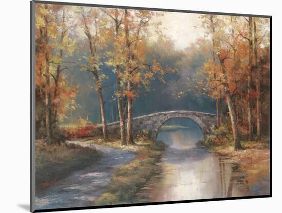 Path to Stone Bridge-TC Chiu-Mounted Art Print