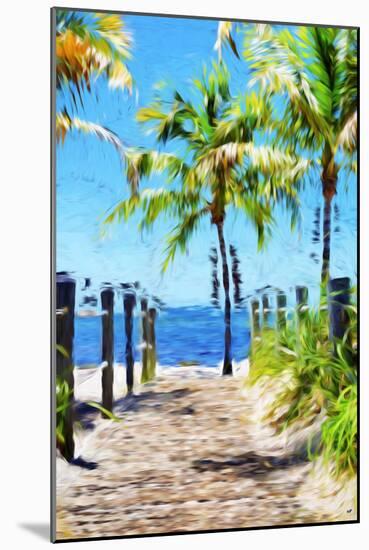 Path to the Beach III - In the Style of Oil Painting-Philippe Hugonnard-Mounted Giclee Print