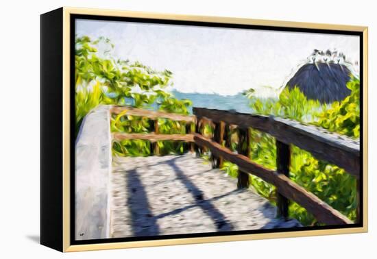 Path to the Beach IV - In the Style of Oil Painting-Philippe Hugonnard-Framed Premier Image Canvas
