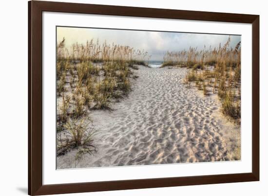 Path to the Beach-Michael Cahill-Framed Art Print