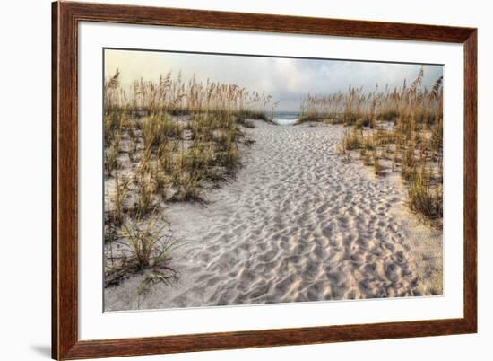 Path to the Beach-Michael Cahill-Framed Art Print