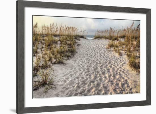 Path to the Beach-Michael Cahill-Framed Art Print