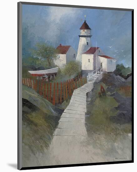 Path to the Lighthouse-Albert Swayhoover-Mounted Art Print