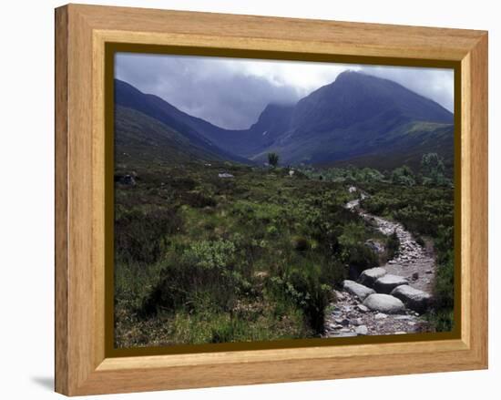 Path to the North Face of Ben Nevis, Scotland-AdventureArt-Framed Premier Image Canvas