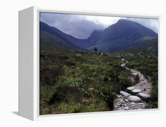 Path to the North Face of Ben Nevis, Scotland-AdventureArt-Framed Premier Image Canvas