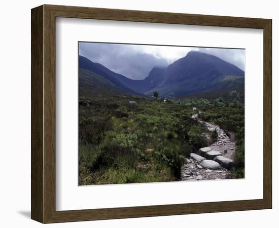 Path to the North Face of Ben Nevis, Scotland-AdventureArt-Framed Photographic Print