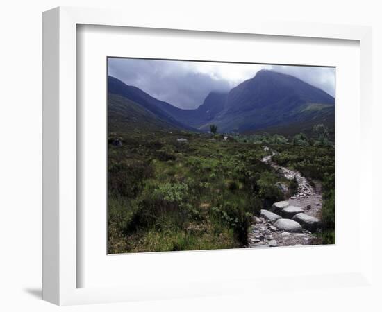 Path to the North Face of Ben Nevis, Scotland-AdventureArt-Framed Photographic Print