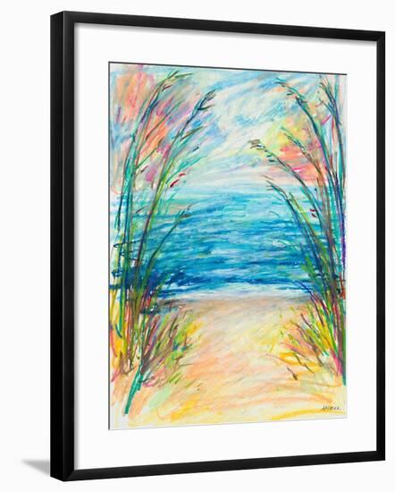 Path To The Water-Ann Marie Coolick-Framed Art Print