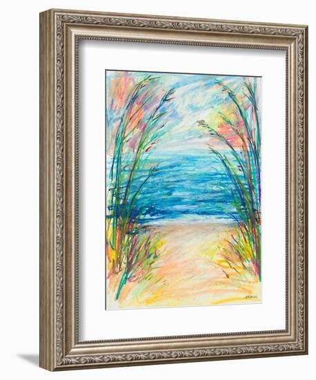 Path To The Water-Ann Marie Coolick-Framed Art Print