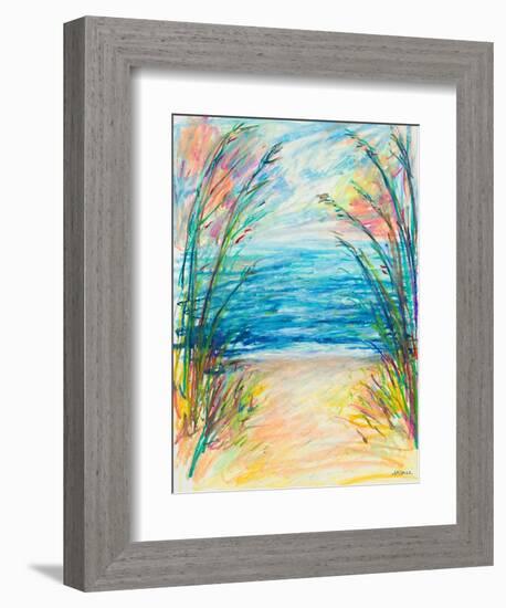 Path To The Water-Ann Marie Coolick-Framed Art Print