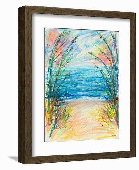 Path To The Water-Ann Marie Coolick-Framed Art Print