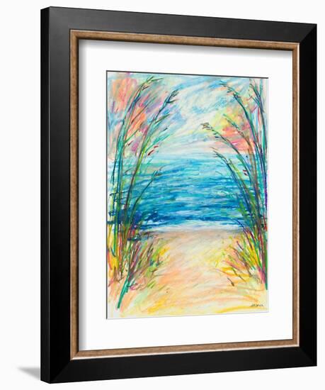 Path To The Water-Ann Marie Coolick-Framed Art Print