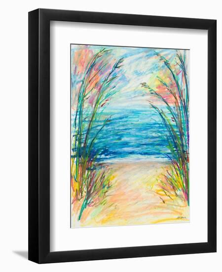 Path To The Water-Ann Marie Coolick-Framed Art Print