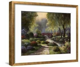 Path to Willow Park-T^ C^ Chiu-Framed Art Print