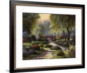 Path to Willow Park-T^ C^ Chiu-Framed Art Print