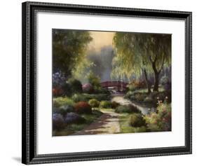 Path to Willow Park-T^ C^ Chiu-Framed Art Print