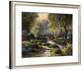 Path to Willow Park-T^ C^ Chiu-Framed Art Print