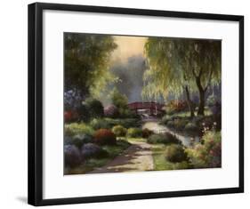 Path to Willow Park-T^ C^ Chiu-Framed Art Print