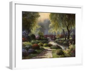 Path to Willow Park-T^ C^ Chiu-Framed Art Print