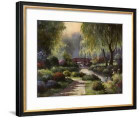 Path to Willow Park-T^ C^ Chiu-Framed Art Print