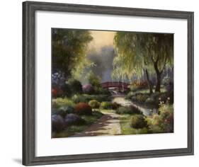 Path to Willow Park-T^ C^ Chiu-Framed Art Print