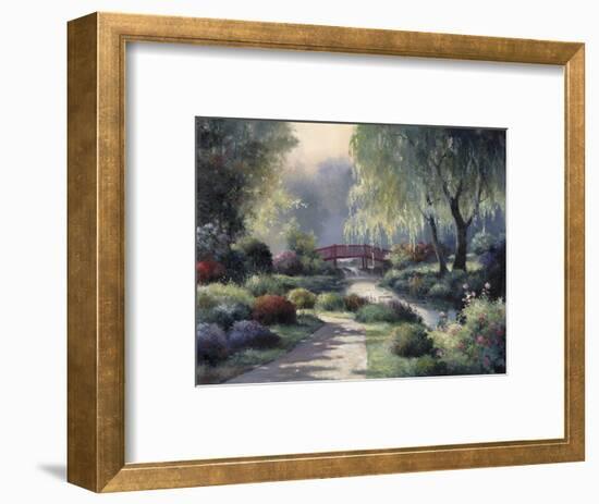 Path to Willow Park-unknown Chiu-Framed Art Print