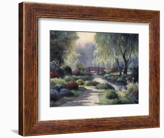 Path to Willow Park-unknown Chiu-Framed Art Print