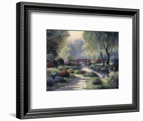 Path to Willow Park-unknown Chiu-Framed Art Print