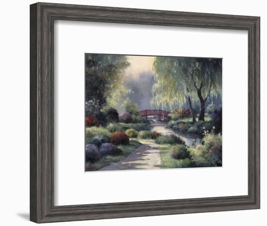 Path to Willow Park-unknown Chiu-Framed Art Print