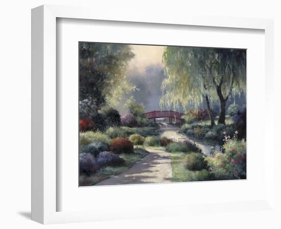 Path to Willow Park-unknown Chiu-Framed Art Print