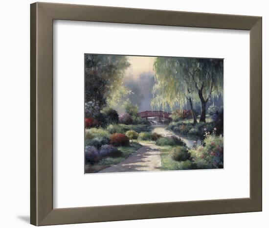 Path to Willow Park-unknown Chiu-Framed Art Print