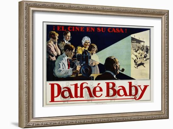 Pathe Baby Poster-null-Framed Giclee Print
