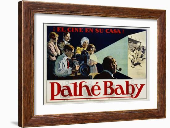 Pathe Baby Poster-null-Framed Giclee Print