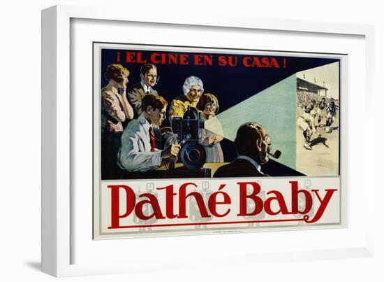 Pathe Baby Poster-null-Framed Giclee Print