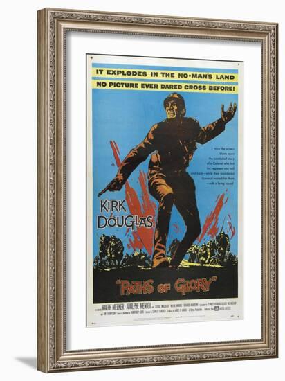 Paths of Glory, 1957, Directed by Stanley Kubrick-null-Framed Giclee Print