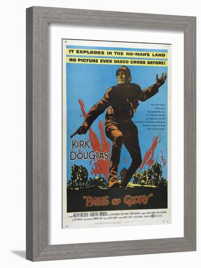 Paths of Glory, 1957, Directed by Stanley Kubrick-null-Framed Giclee Print