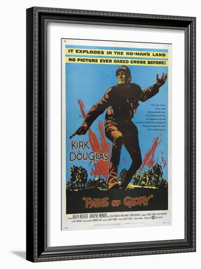 Paths of Glory, 1957, Directed by Stanley Kubrick-null-Framed Giclee Print