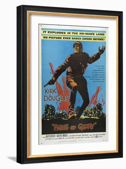 Paths of Glory, 1957, Directed by Stanley Kubrick-null-Framed Giclee Print